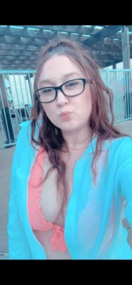 pretty snow bunny ready to please